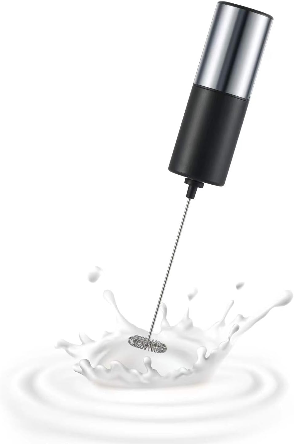Steel Handheld Frother For Coffee Egg Beater