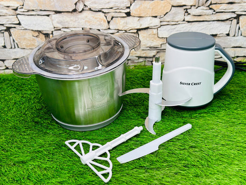 Silver Crest 3L Chopper | Electric Meat Grinder