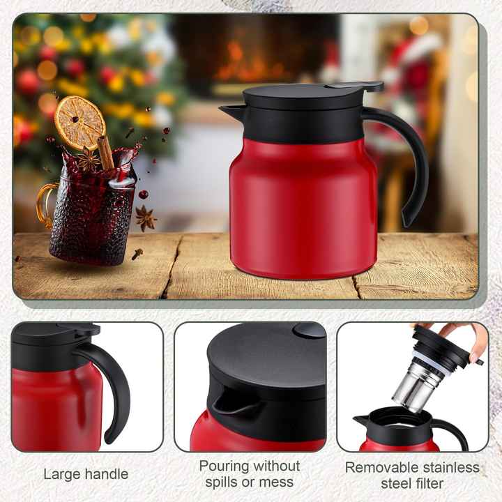 Imported Stainless Steel Teapot Modern Design
