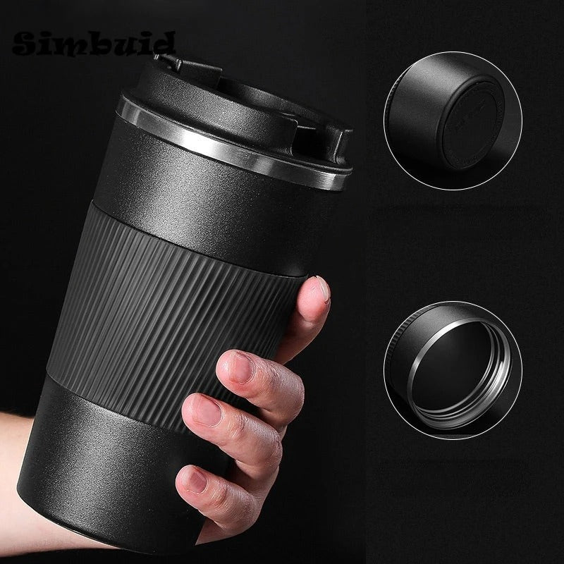 Travel ™ Double-Walled Insulated Steel Coffee Cup