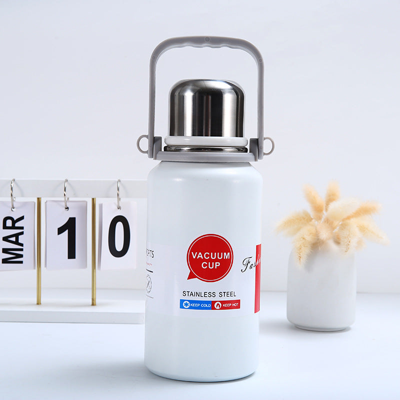 316 Stainless Steel Large-Capacity Water Bottle - Portable King Kong Cup for Outdoor & Office, School Use