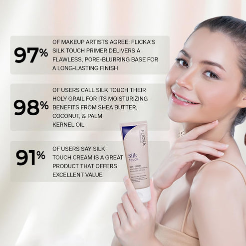 FLiCKA Silk Touch 3-in-1 Hydrating Moisturizer & Primer