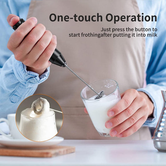 Handheld Electric Coffee Milk Frother   Egg Beater
