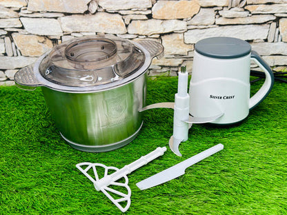 Silver Crest 3L Chopper | Electric Meat Grinder