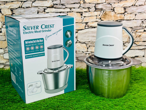 Silver Crest 3L Chopper | Electric Meat Grinder