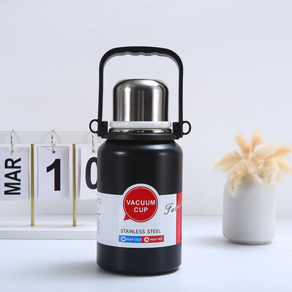316 Stainless Steel Large-Capacity Water Bottle  - Portable King Kong Cup for Outdoor & Office, School Use